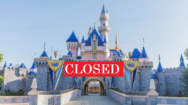 disneyland closed