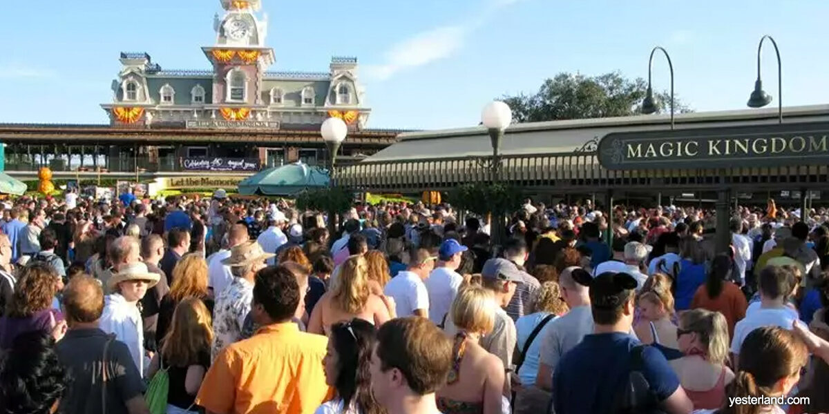 disney world crowds